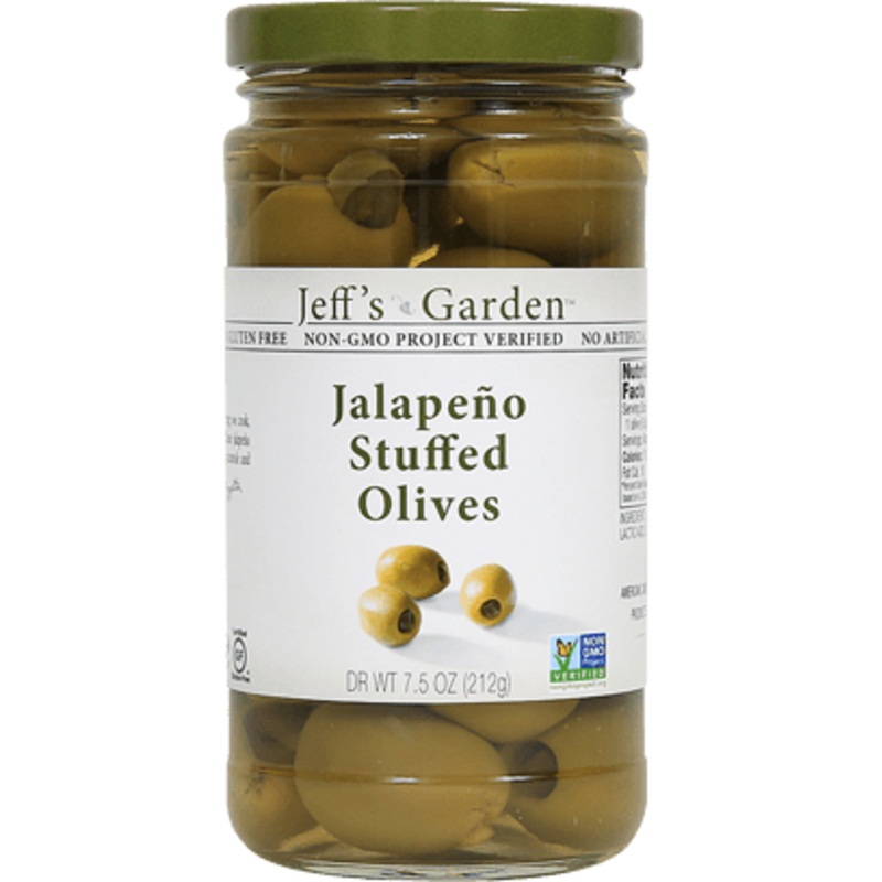 JEFF'S GARDEN Jalapeo Stuffed Olives