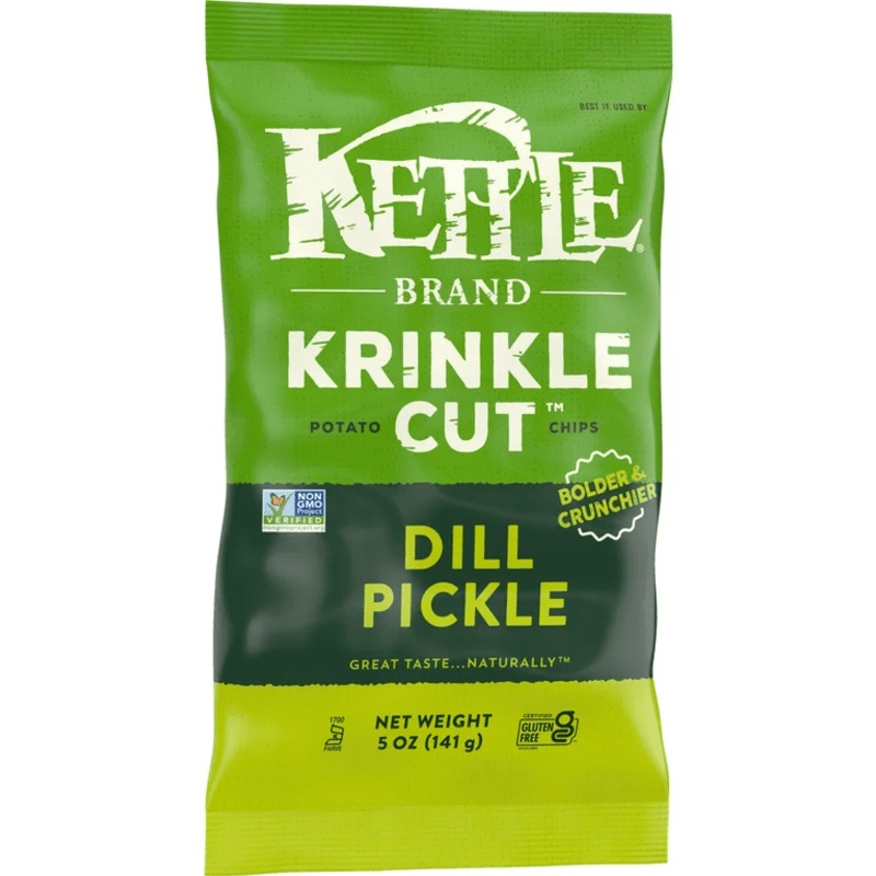 KETTLE Krinkle Cut Dill Pickle 5oz