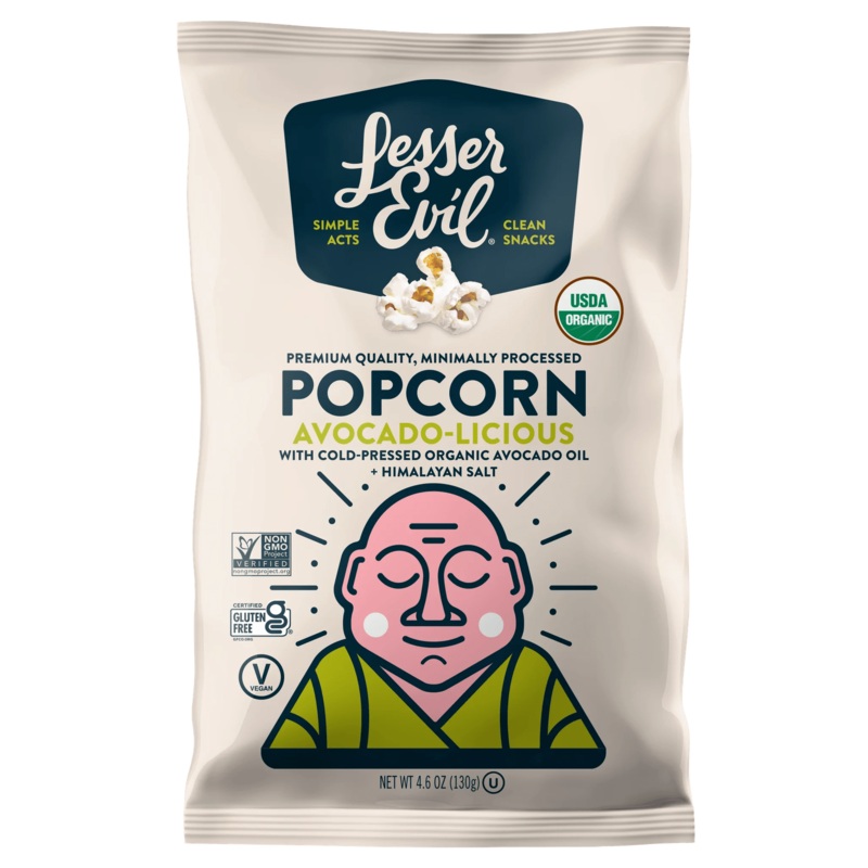 LESSER EVIL Avocado-Licious Popcorn