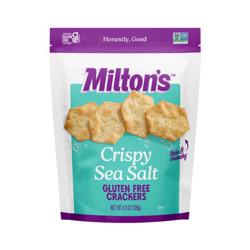 MILTON'S Crispy Sea Salt Gluten Free Crackers