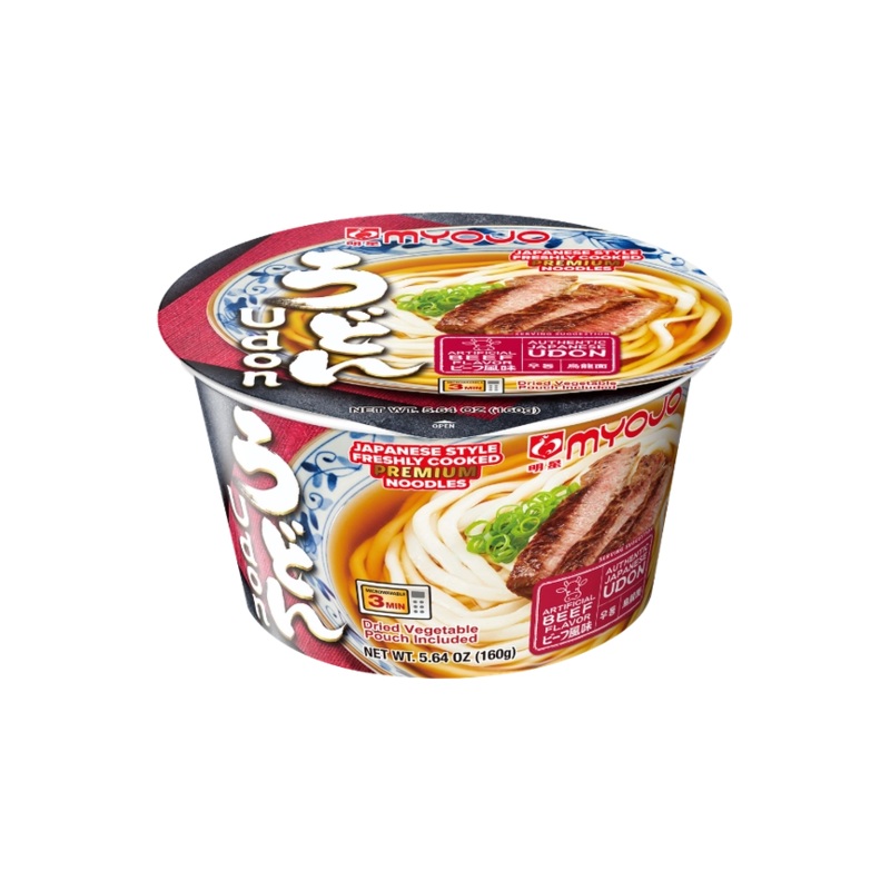 MYOJO Beef Udon Soup Bowl