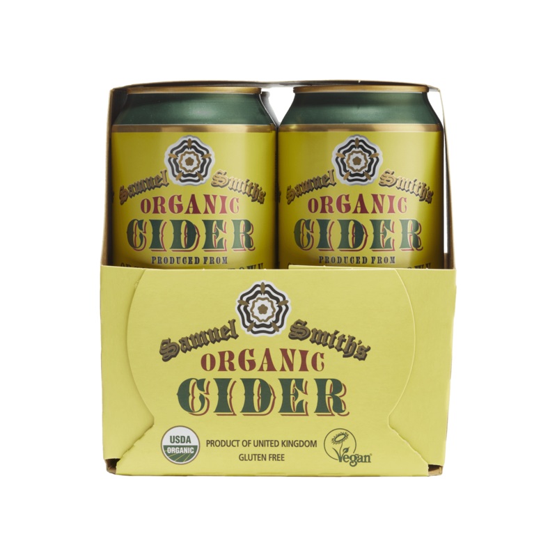 SAMUEL SMITH'S Organic Hard Apple Cider 4 Pack