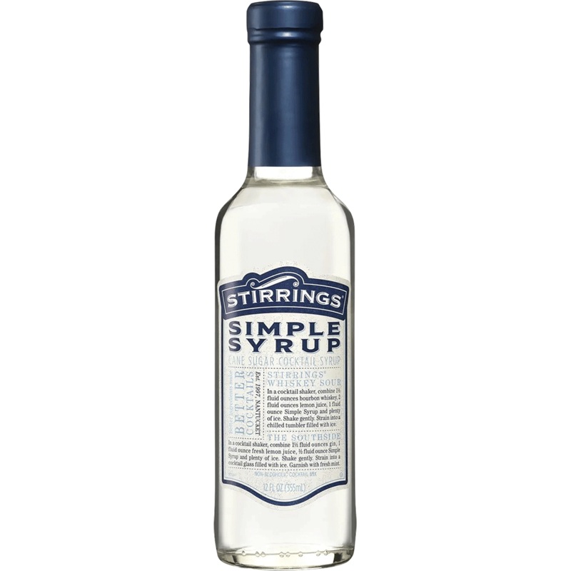 STIRRINGS Simple Syrup 12oz
