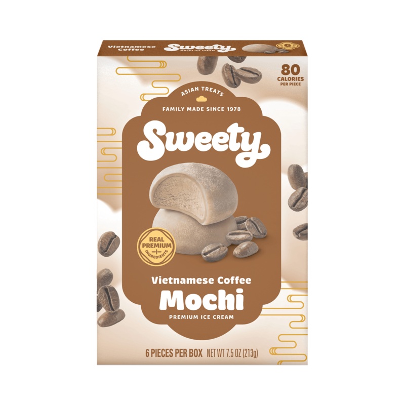 SWEETY Vietnamese Coffee Mochi Ice Cream