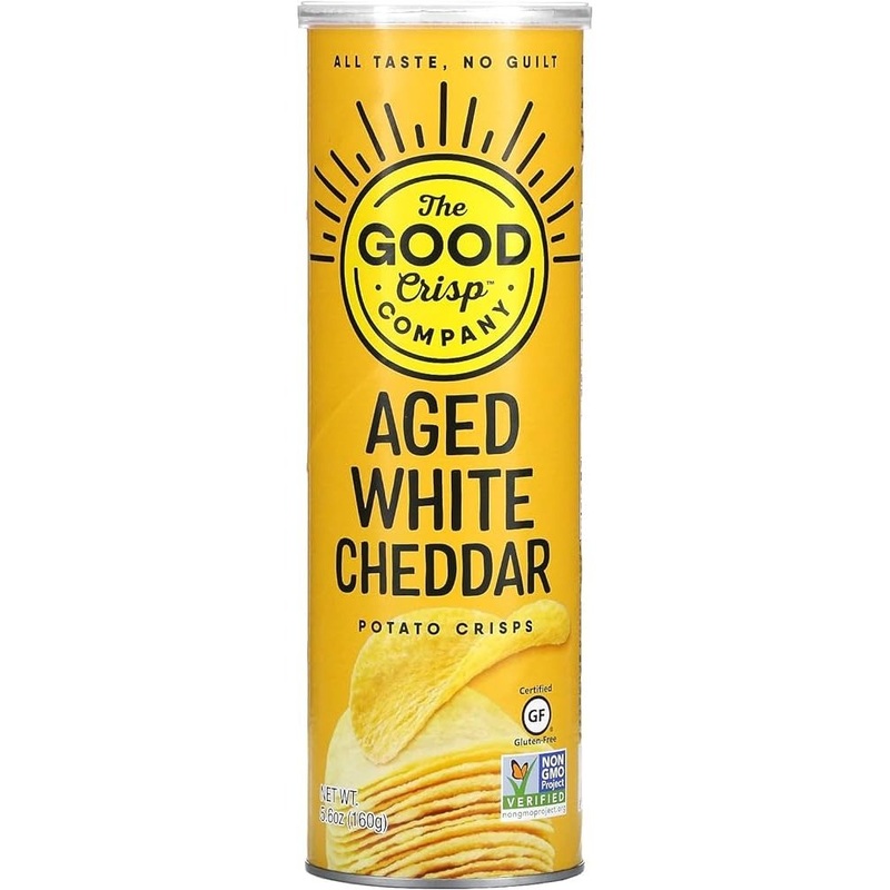 THE GOOD CRISP COMPANY Aged White Cheddar Potato Chips