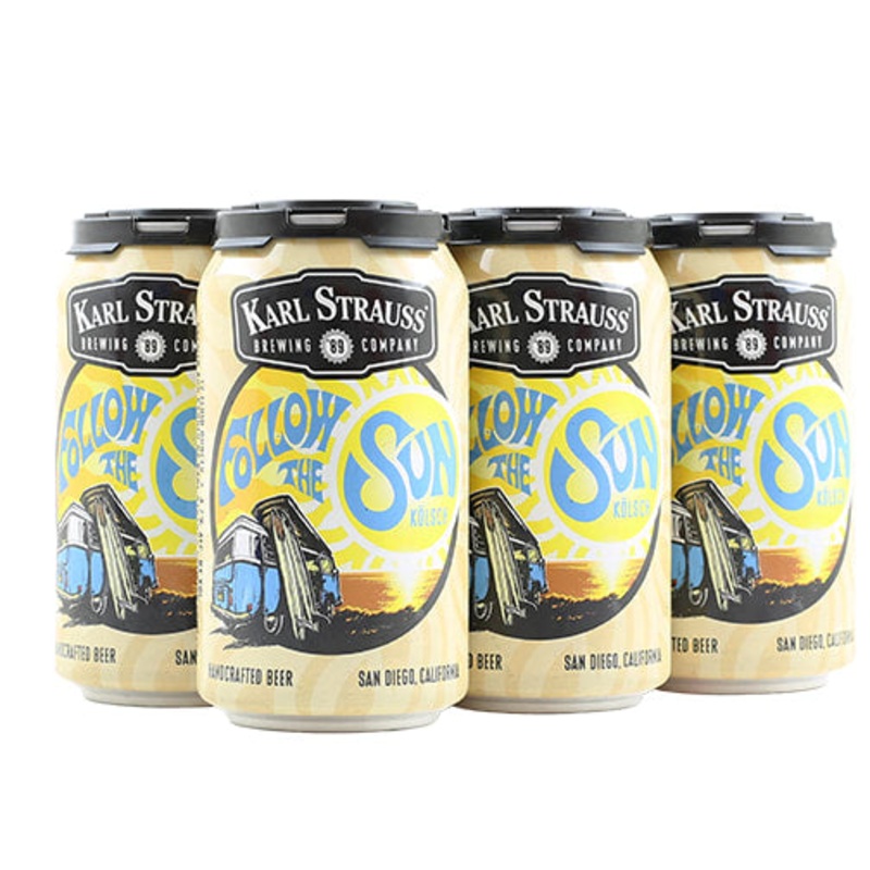 Karl Strauss Follow The Sun 4x 6 Pack (12 oz Cans)