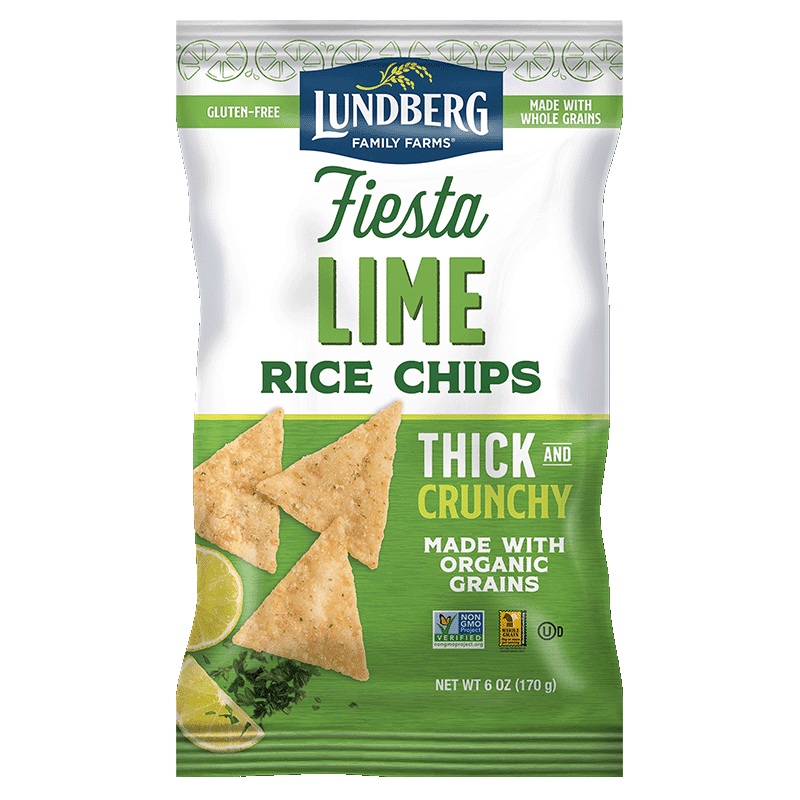 LUNDBERG FAMILY FARMS Fiesta Lime Rice Chips