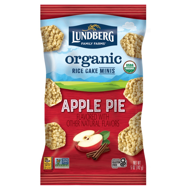 LUNDBERG FAMILY FARMS Organic Apple Pie Rice Cakes