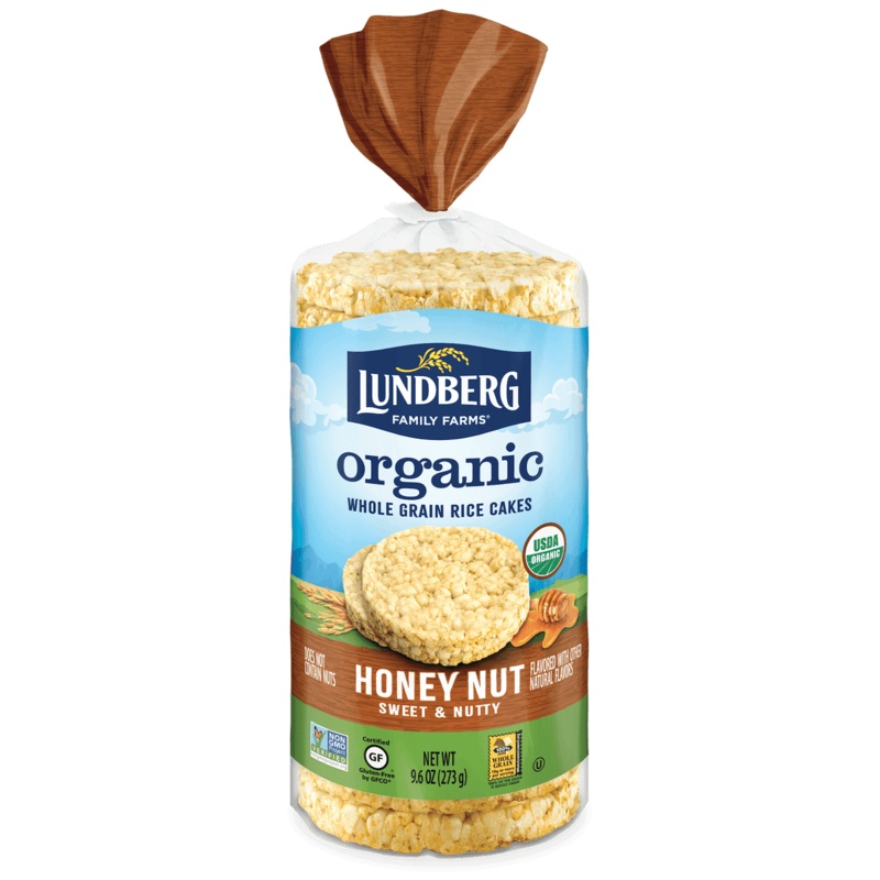 LUNDBERG FAMILY FARMS Organic Honey Nut Rice Cakes