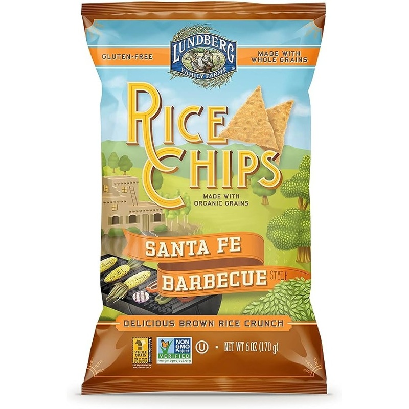 LUNDBERG FAMILY FARMS Santa Fe Barbecue Rice Chips