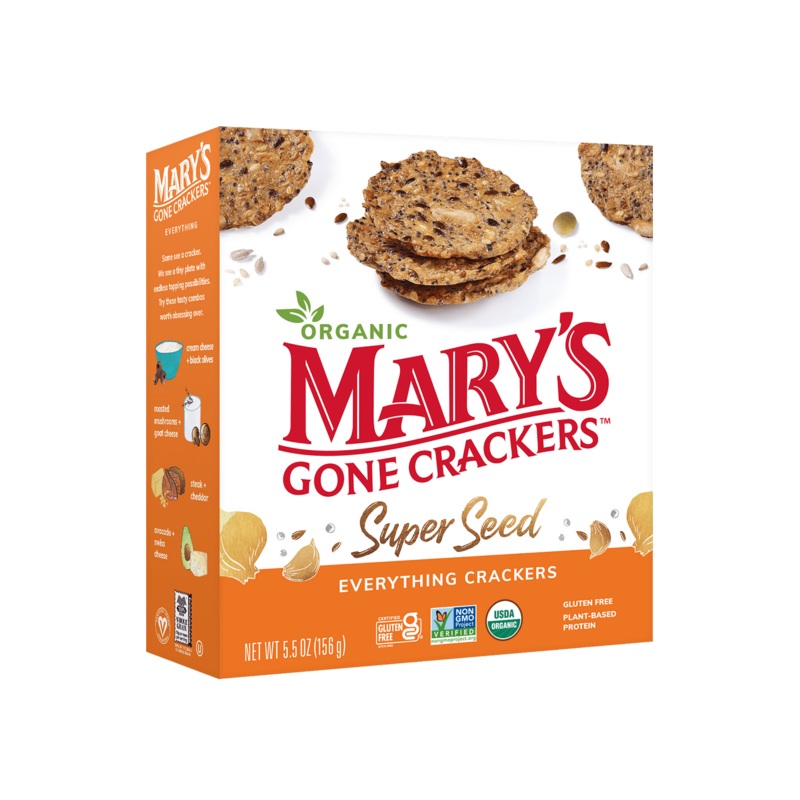 MARY'S GONE CRACKERS Super Seed Everything Crackers