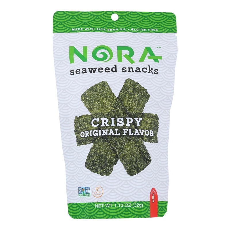 NORA SNACKS Original Crispy Seaweed Crisps