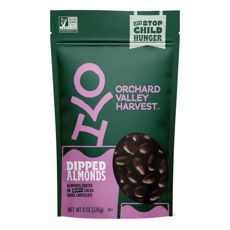 ORCHARD VALLEY HARVEST Dark Chocolate Dipped Almonds