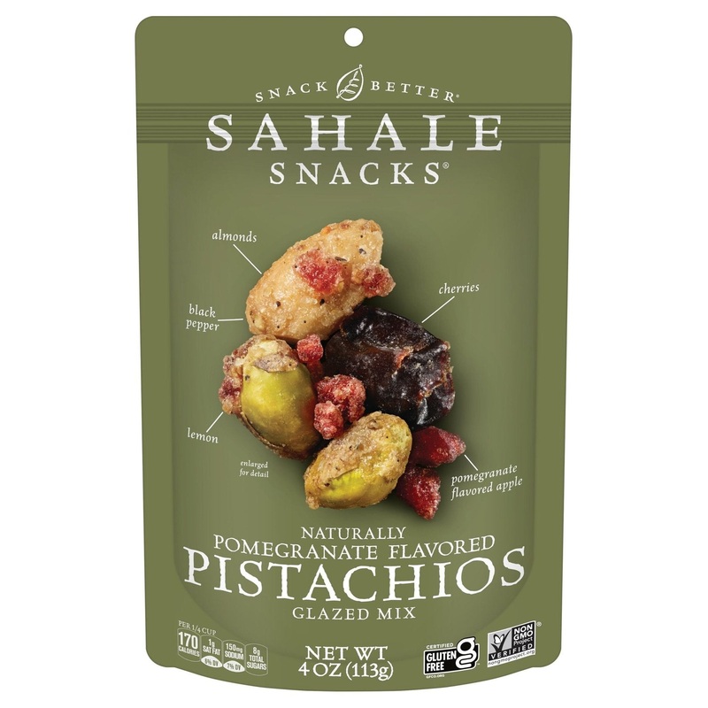 SAHALE SNACK Naturally Pomegranate Glazed Pistachio Mix