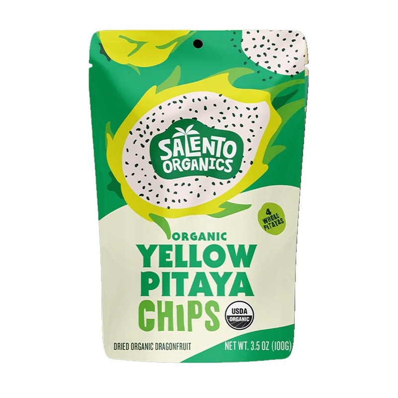 SALENTO Dried Yellow Dragon Fruit Pitaya Chips