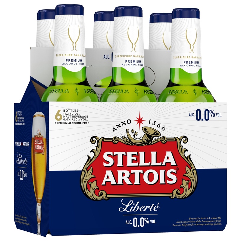 Stella Artois Libert 0.0% 4x 6 Pack (11.2 oz Bottles)