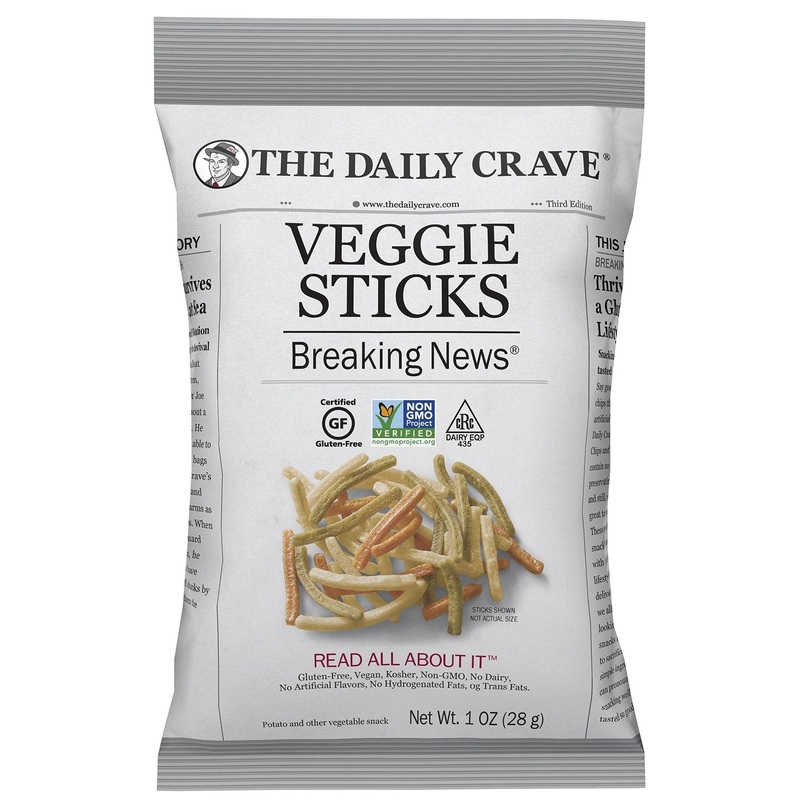 THE DAILY CRAVE Veggie Sticks