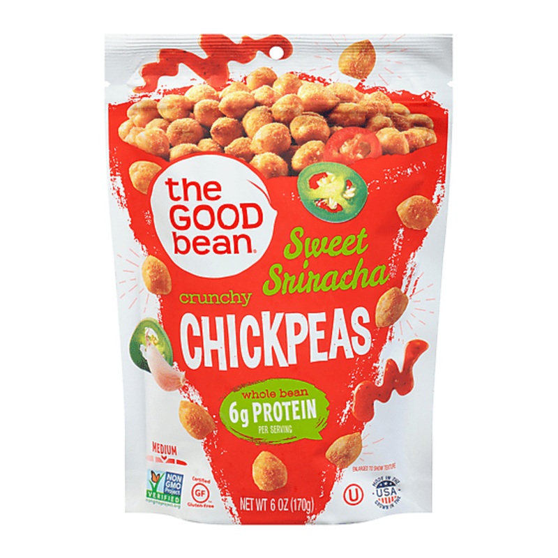 THE GOOD BEAN Srirarcha Chickpea Snacks