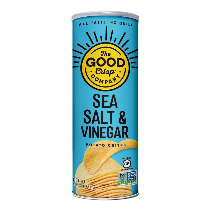 THE GOOD CRISP COMPANY Sea Salt & Vinegar Gluten Free Potato Chips