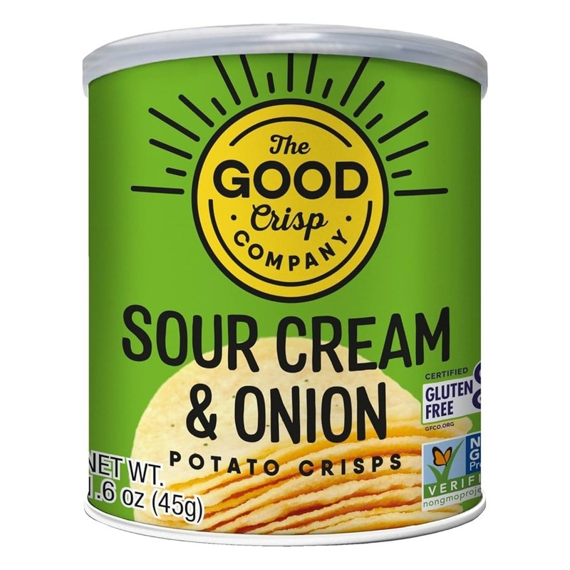 THE GOOD CRISP COMPANY Sour Cream & Onion Gluten Free Potato Chips Small