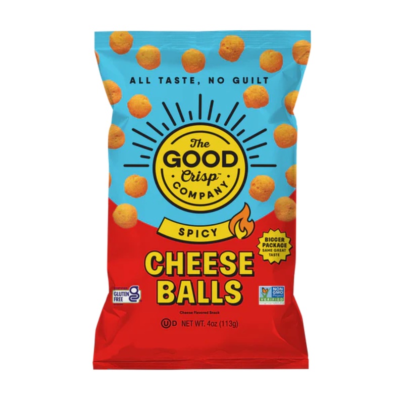 THE GOOD CRISP COMPANY Spicy Cheese Balls