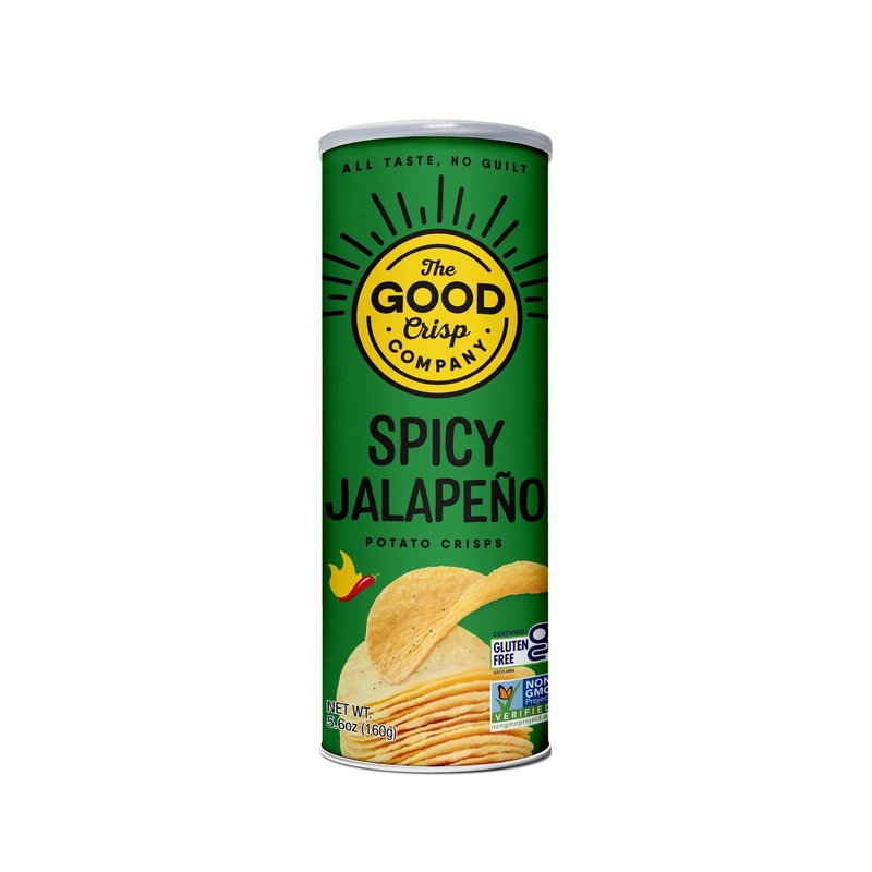 THE GOOD CRISP COMPANY Spicy Jalapeo Gluten Free Potato Chips