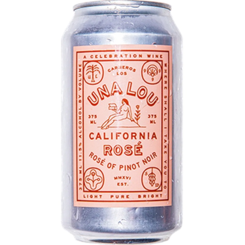 UNA LOU California Ros of Pinot Noir Can 2022