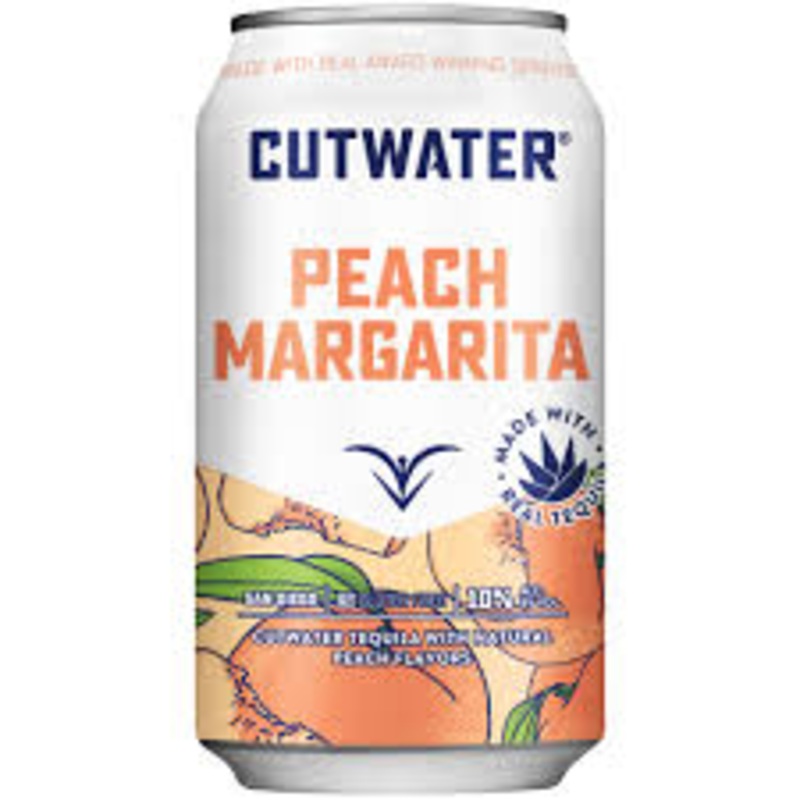 Cutwater Peach Margarita 12oz Can