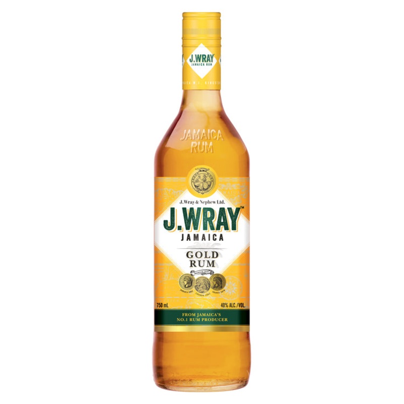 J WRAY RUM GOLD 80