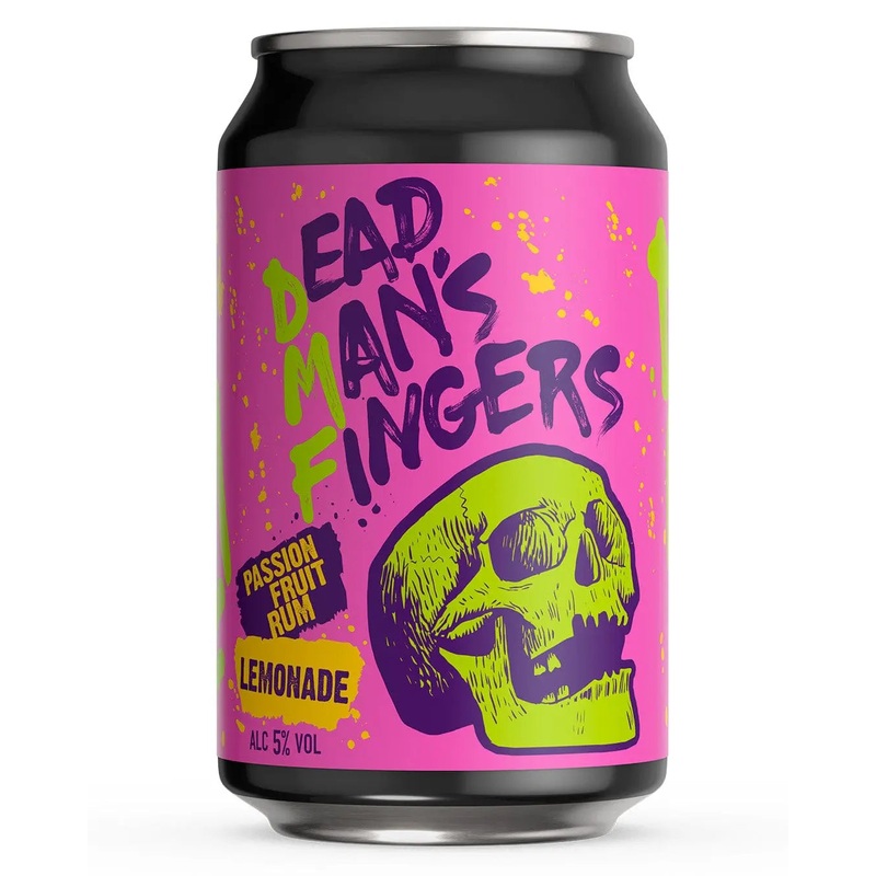 Dead Mans Fingers Passion Fruit Rum with Lemonade, 330 ml