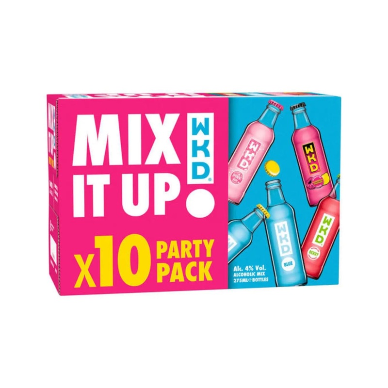 WKD Mix It Up Pack, 10 x 275 ml