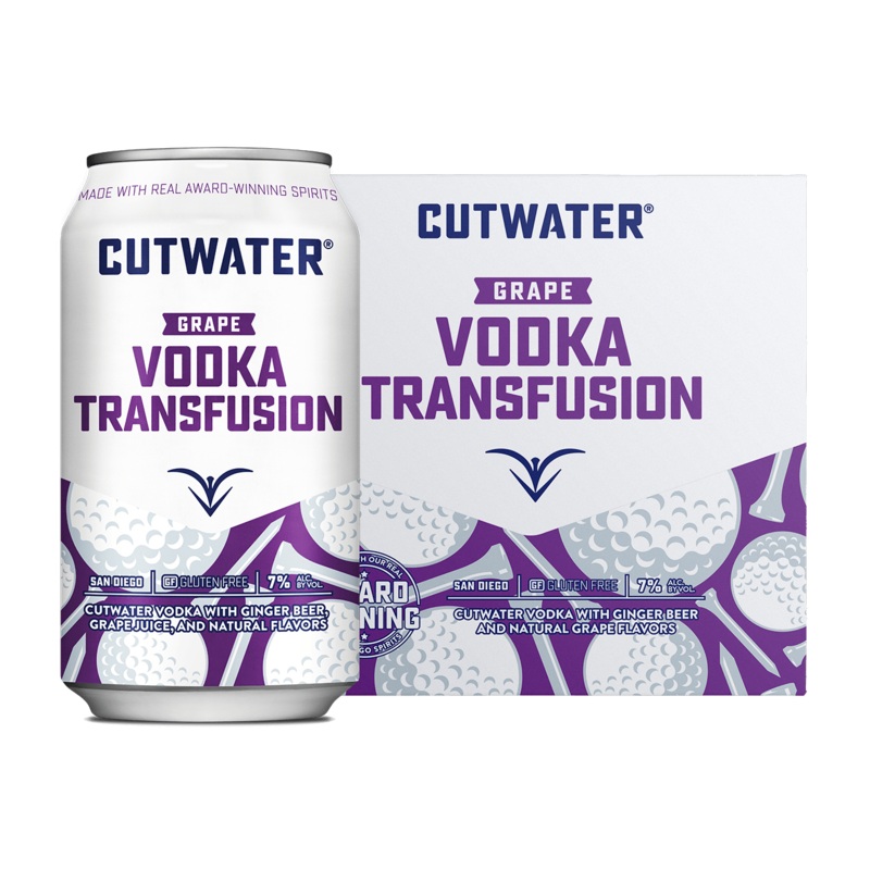 CUTWATER VODKA TRANSFUSION 4PK