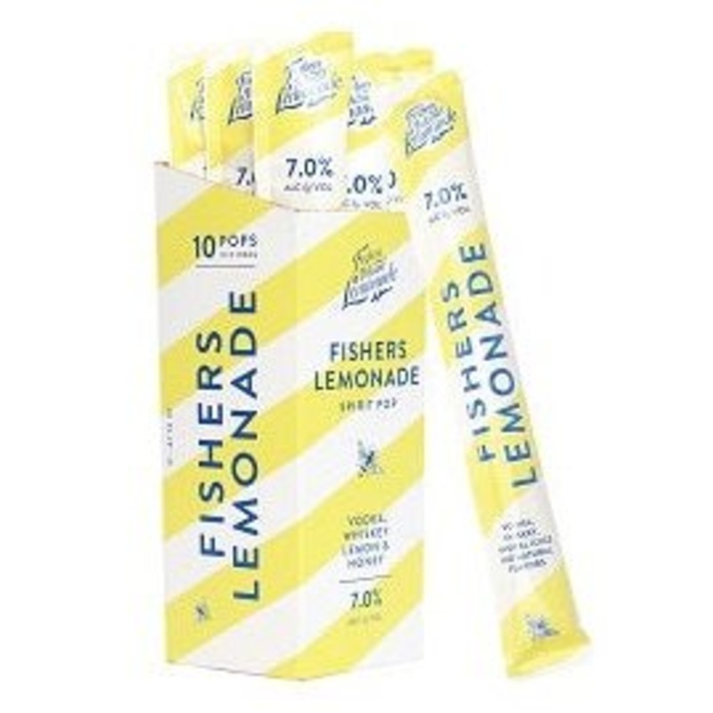 Fishers Island Lemonade Spiked Spirit Pop 10Packs 100ml