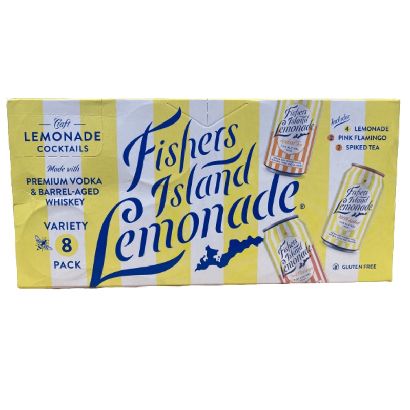 FISHERS ISLAND LEMONADE VARIETY 8PK