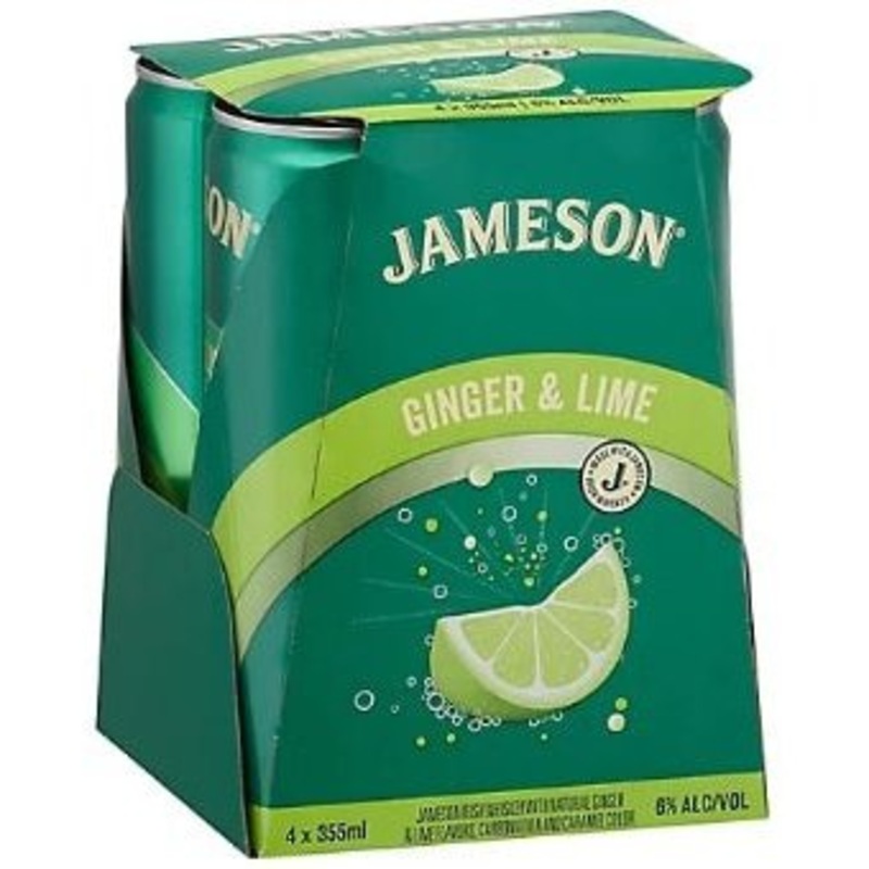 Jameson Ginger & Lime 4Pk 355ml