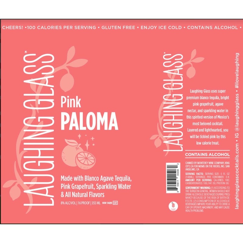 Laughing Glass Pink Paloma