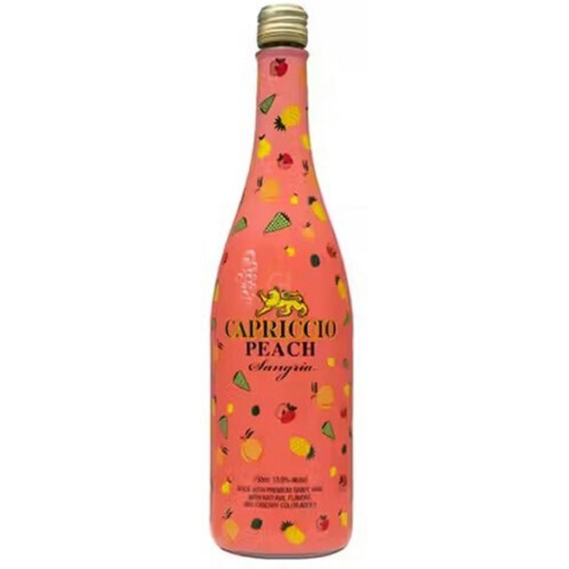Capriccio Sparkling Peach Sangria 750ml
