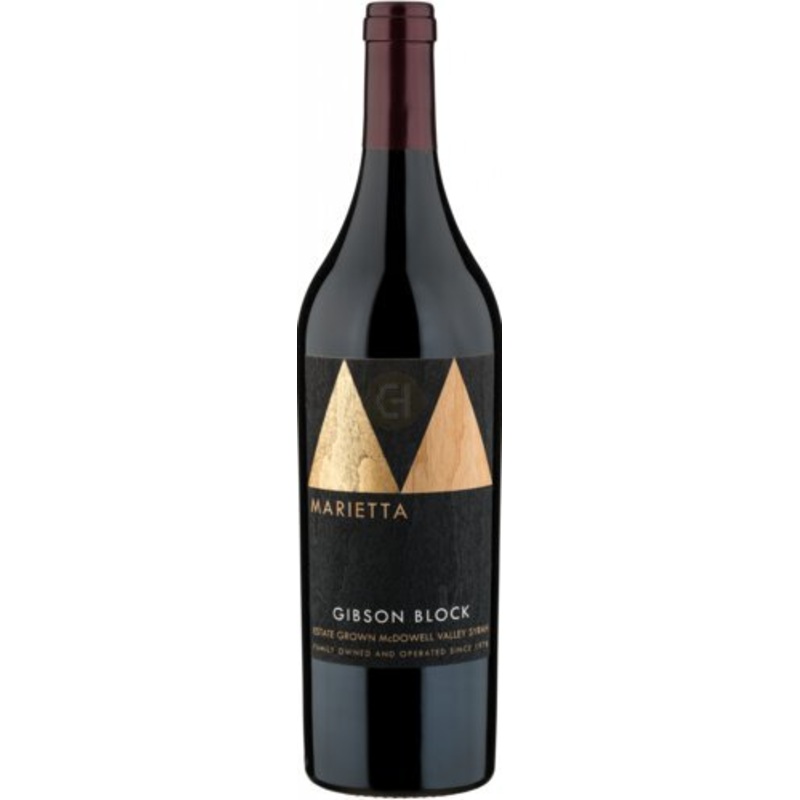 Marietta Cellars Gibson Block Estate Syrah CV 750ml