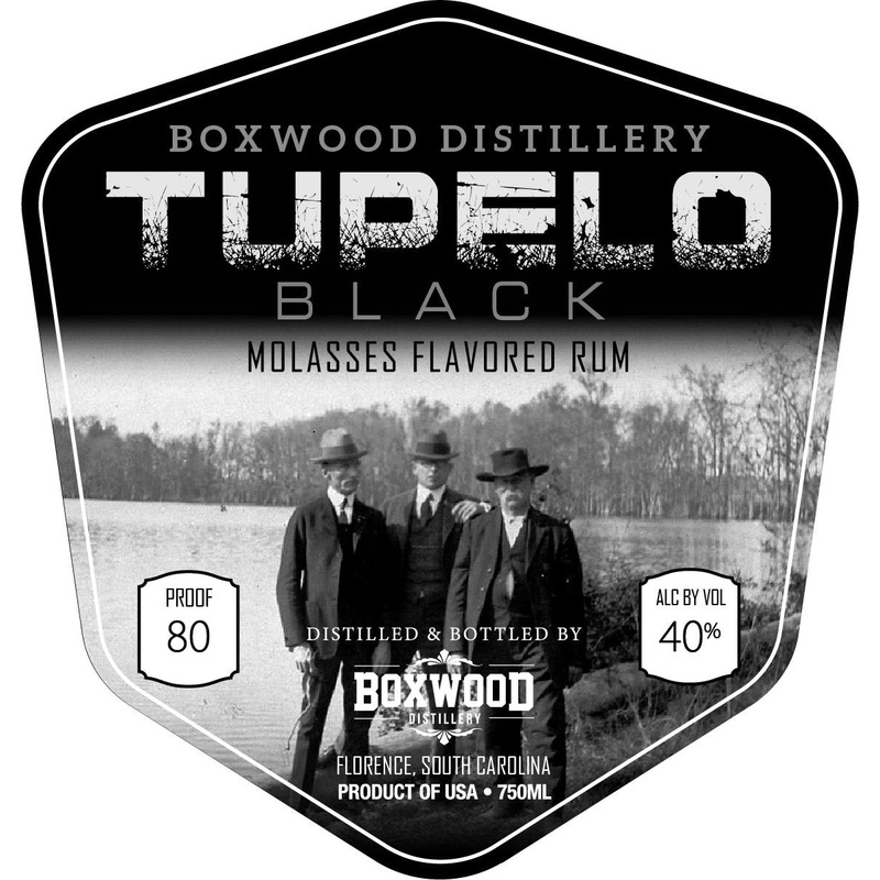 Boxwood Distillery Tupelo Black Molasses Flavored Rum