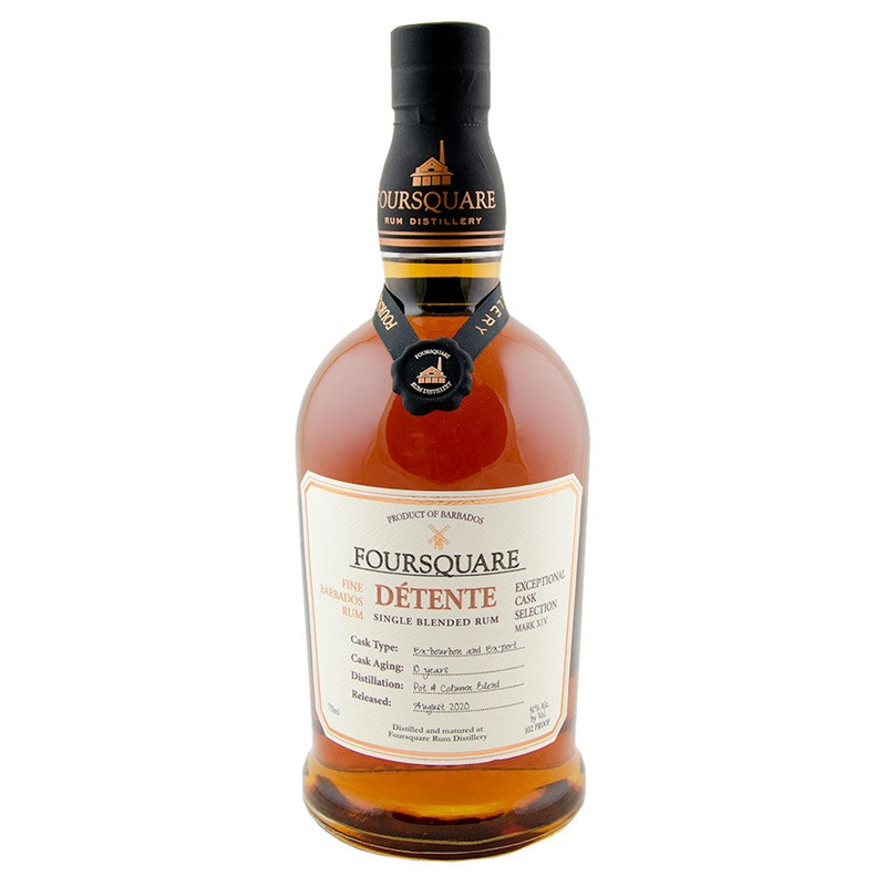 Foursquare Rum Distillery Exceptional Cask Selection Mark XIV Detente Single Blended Rum 750ml