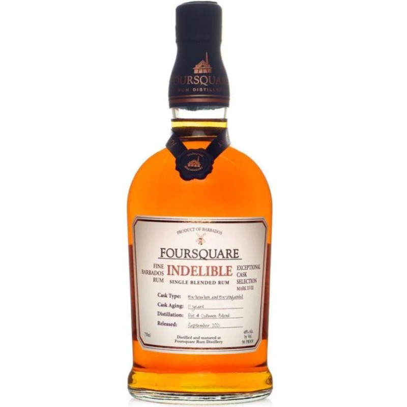 Foursquare Rum Distillery Exceptional Cask Selection Mark XVIII Indelible Single Blended Rum 750ml
