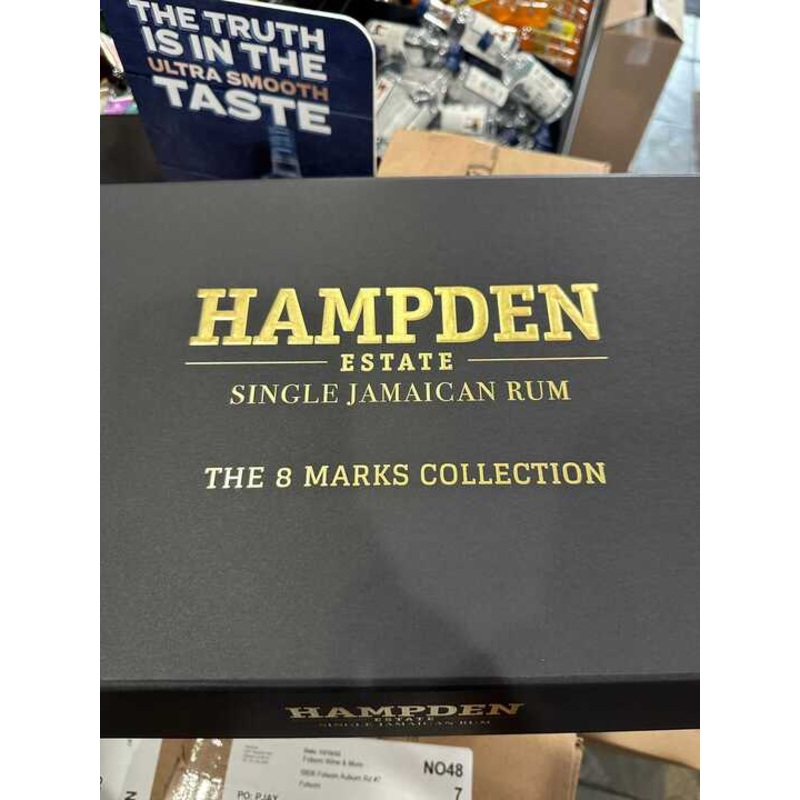 Hampden Estate Pure Single Jamaican Rum 8 Bottle Set 200ml