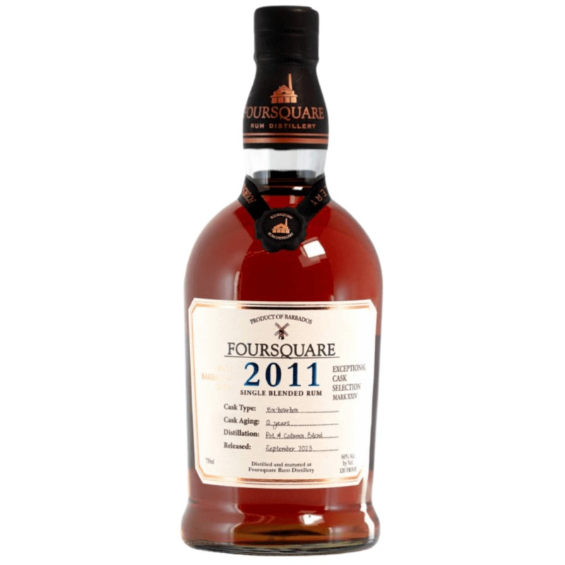 Foursquare 2011 Single Blended Rum Exceptional Cask Selection Mark XXIV 12 Year