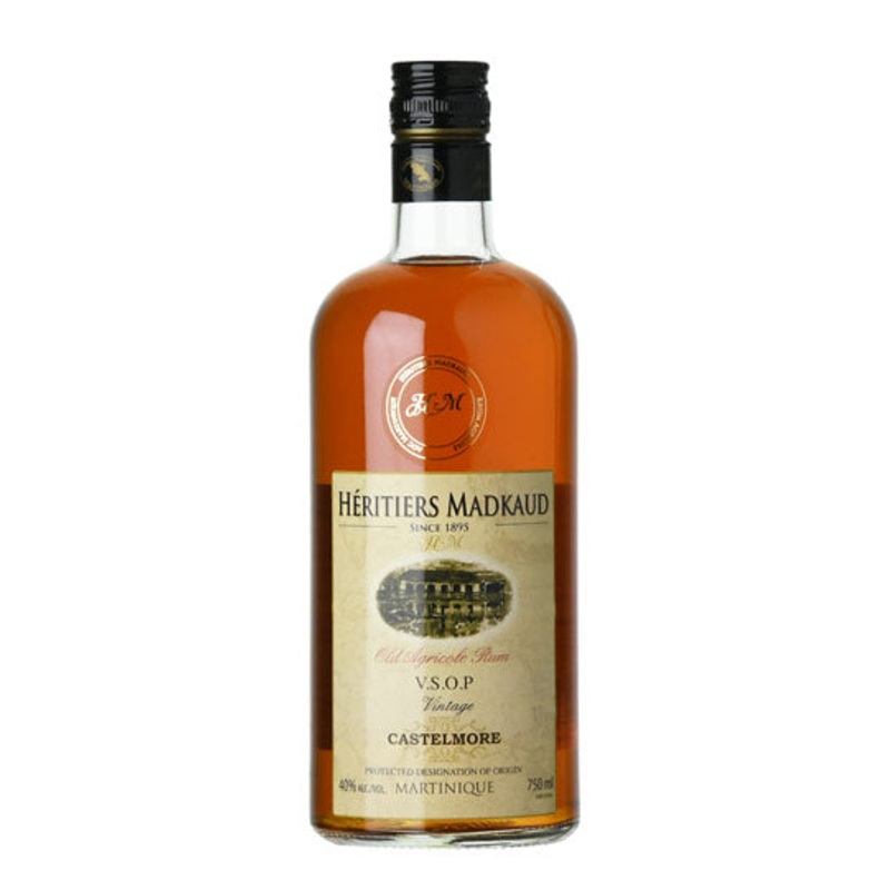 Hritiers Madkaud "Castelmore" VSOP Vieux Agricole Martinique Rum 750ml
