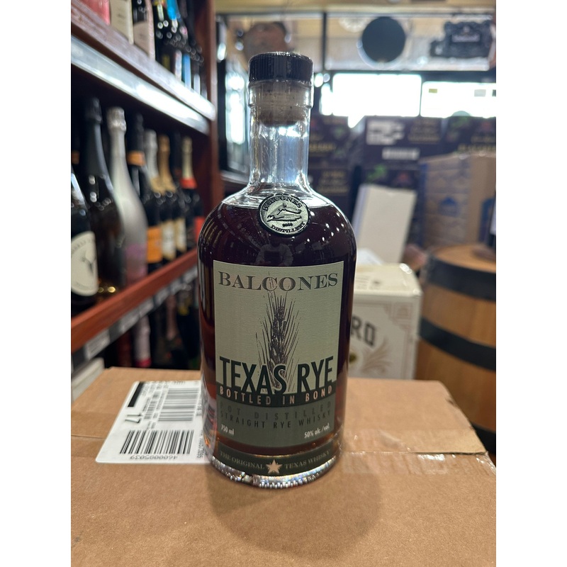 Balcones Texas Rye Bottled in Bond 750ml
