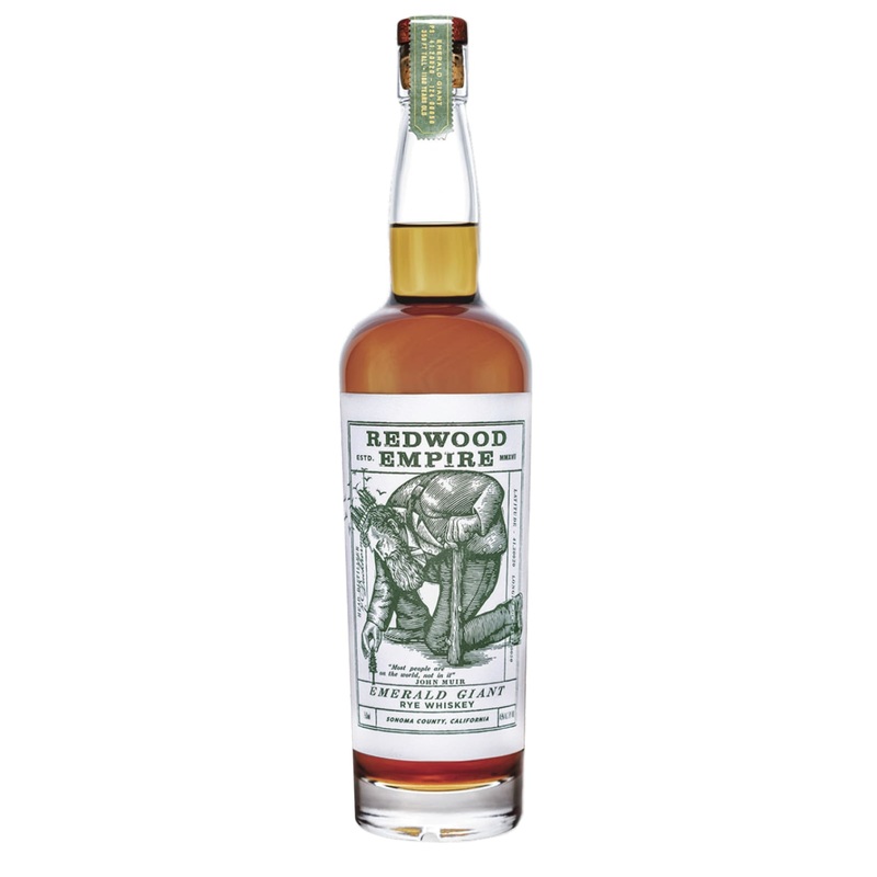 Redwood Empire Emerald Giant Rye Whiskey 750ml