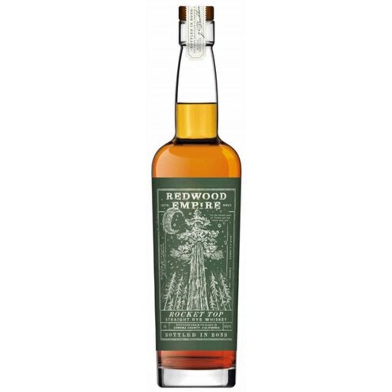 Redwood Empire Straight Rye Rocket Top Bottled In Bond 750ml