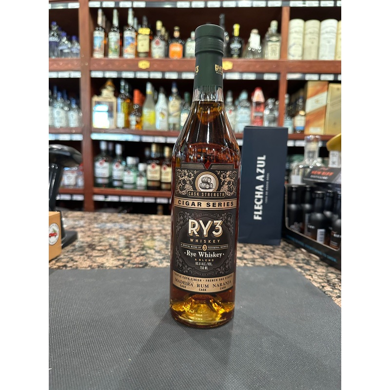 Ry3 Cigar Series Cask Strength Rye Whiskey