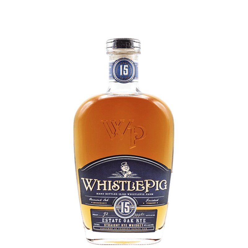 WhistlePig 15 years Estate Oak Rye Whiskey 750 ML