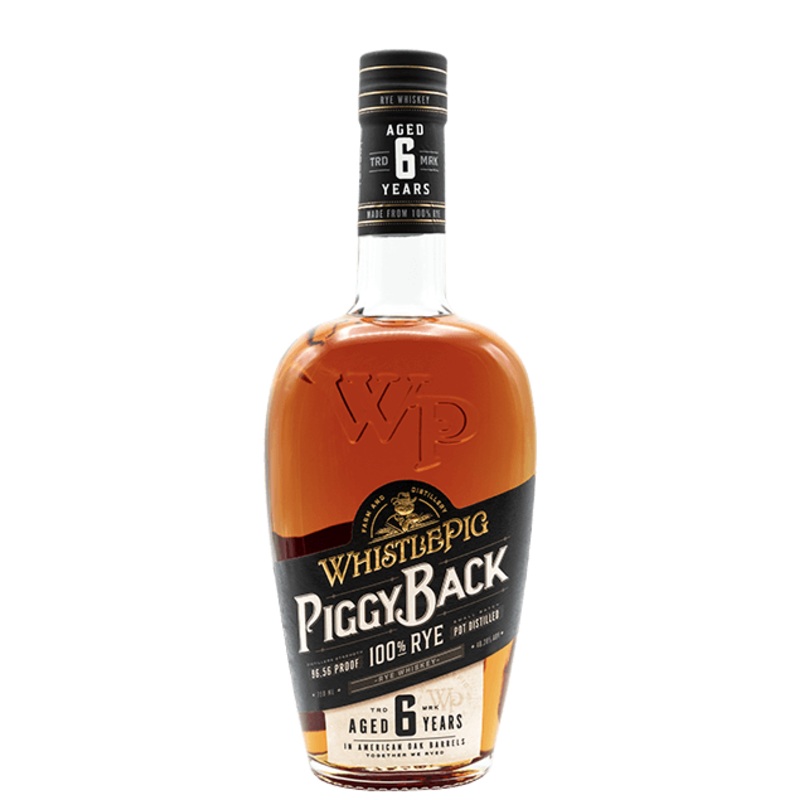 WhistlePig PiggyBack 6 Years Rye 750ml